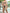 WW | Schal mit Fransen, Metallic-Netz und Fransen