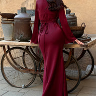 WW | Leichte Maxikleid mit Romantischem Schnitt