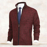 WW | Elegantes Herrenjackett mit Reißverschluss und Taschen