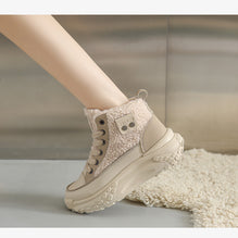 WW – Wasserdichte Plüsch-Stiefeletten