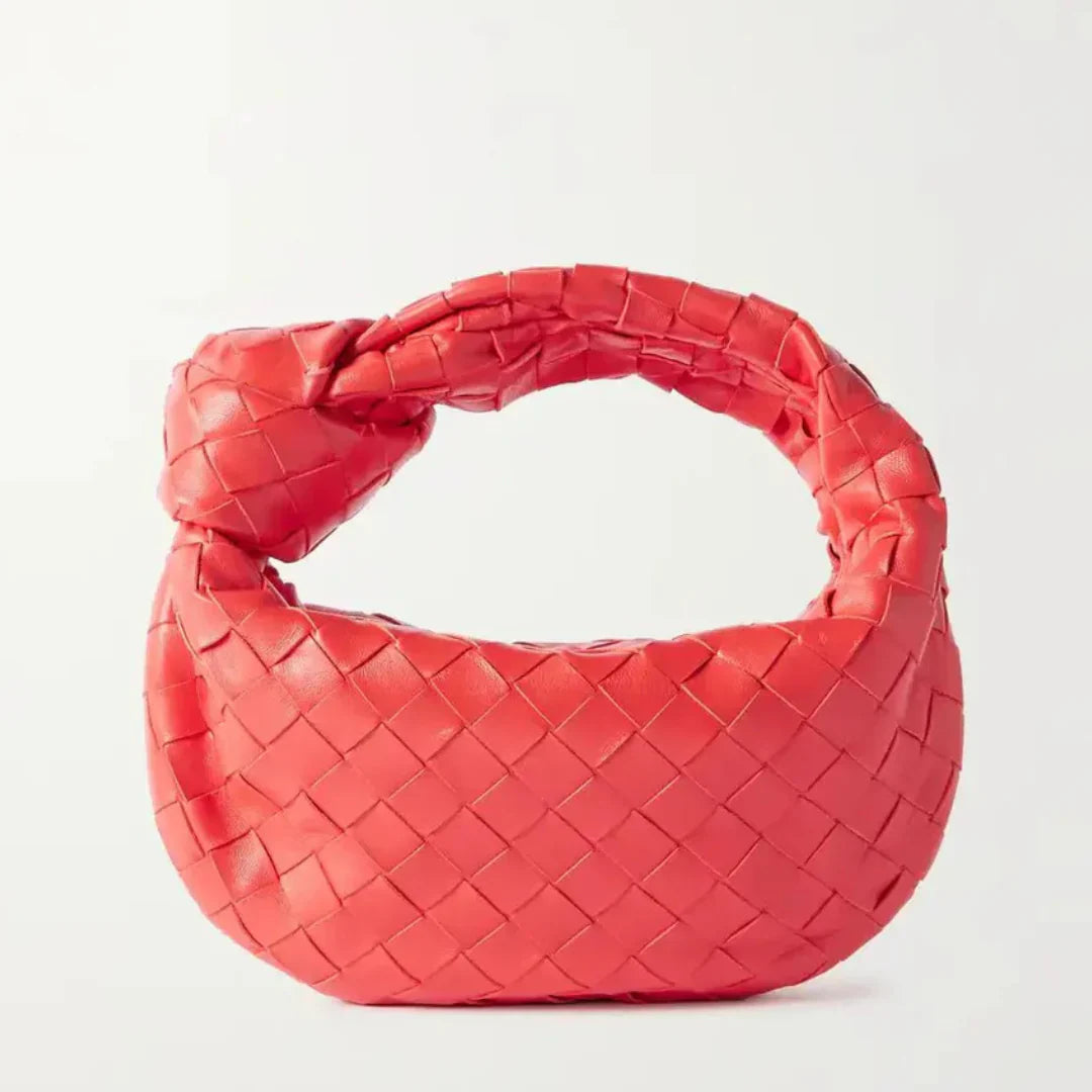 WW | Frauen Handtasche Mit Geknotetem Griff Geflochten