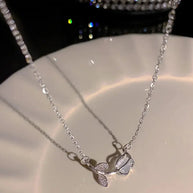 WW | Bogen Engel Flügel Herz Anhänger Kette Für Damen