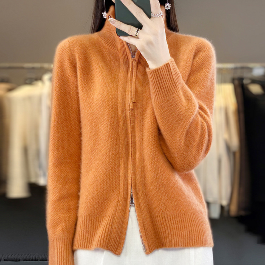 WW | Eleganter und bequemer Reißverschluss-Cardigan