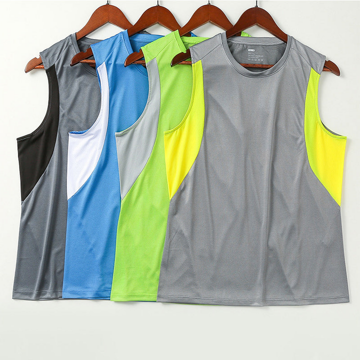 W&W Mode | Sport T-Shirt für Herren ärmellos im Freizeitschnitt