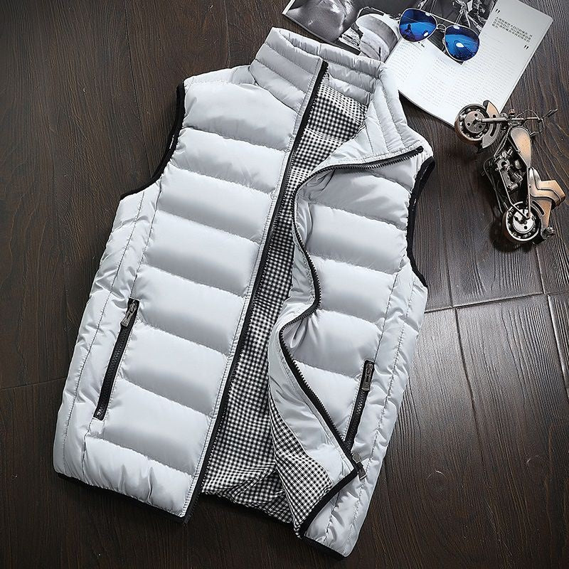 WW | Gefütterte Wasserdichte Herrenbodywarmer Für Stilvolle Männer