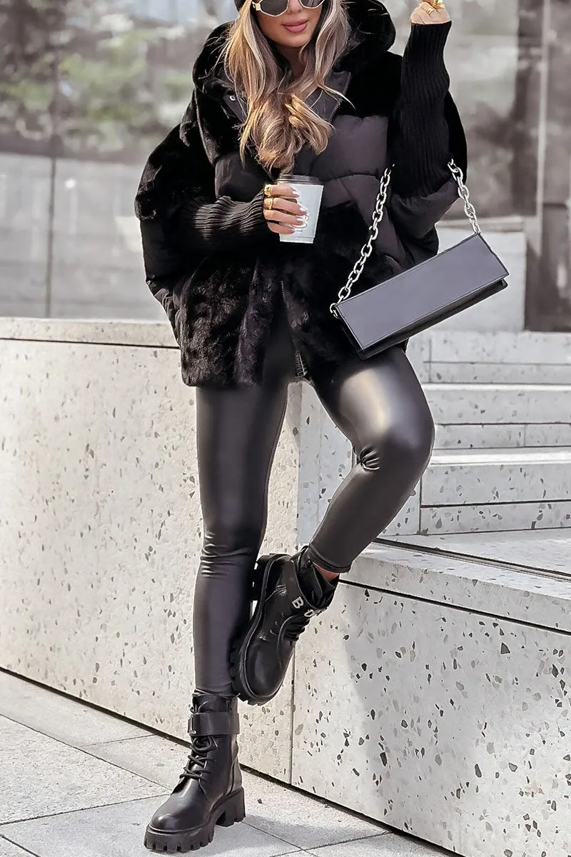 WW | Luxuriöse Moderne Bomberjacke Mit Kapuze