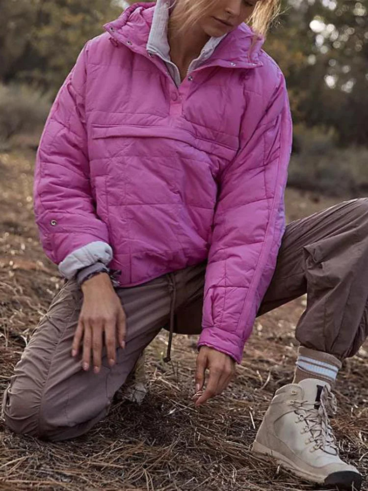 WW | Lässige, dünne, aber warme Jacke und Pullover für Damen