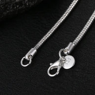 WW | 925 3mm Sterling Silber Schlangen Kette
