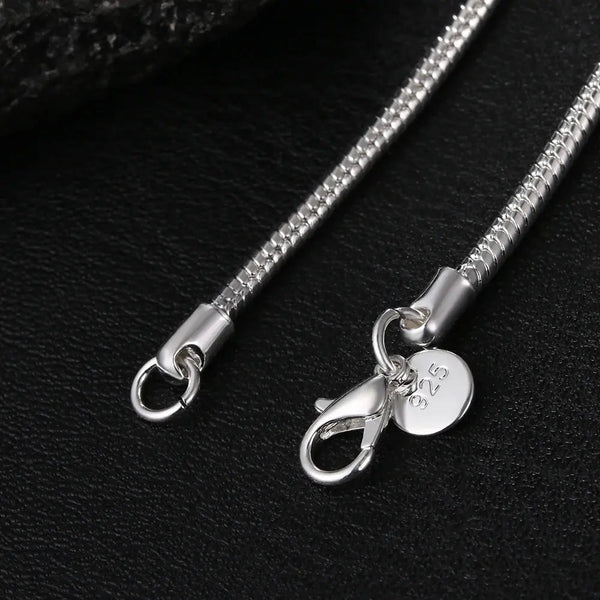 WW | 925 3mm Sterling Silber Schlangen Kette