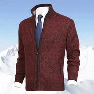 WW | Elegantes Herrenjackett mit Reißverschluss und Taschen