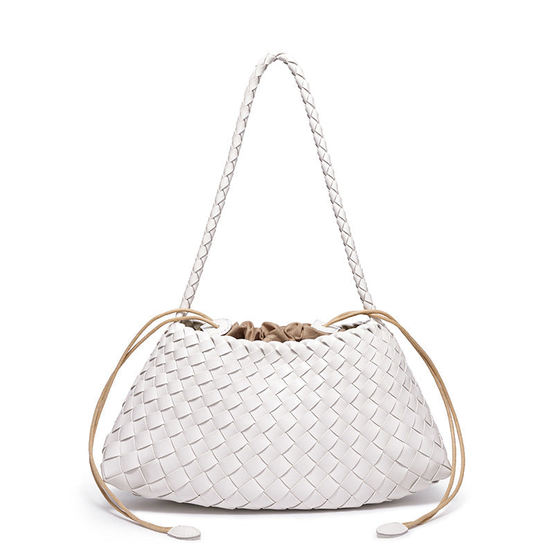 W&W Mode | Schultertasche Mit Geflochtenem Design