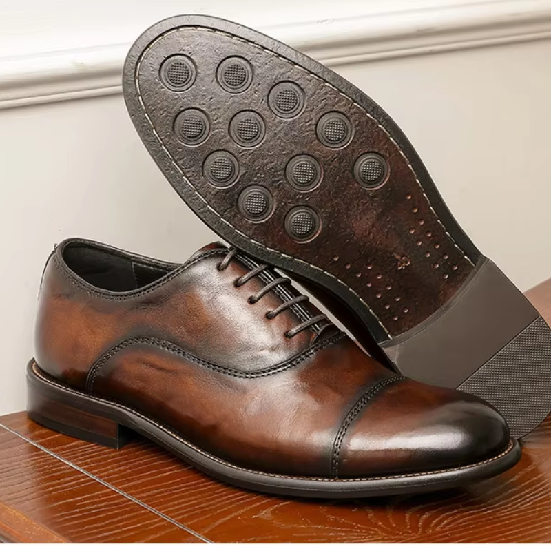 WW | Elegante Leder Herrenschuhe Mit Schnürung Und Klassischem Design