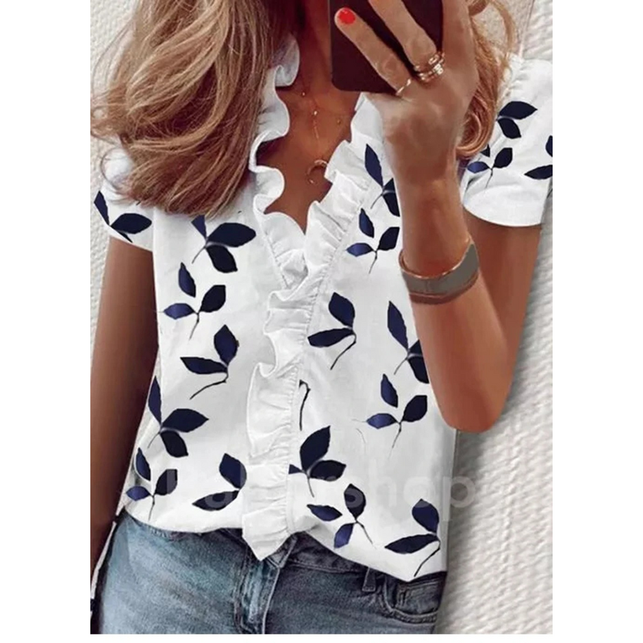 WW | Bluse Aus Chiffon mit Blumen