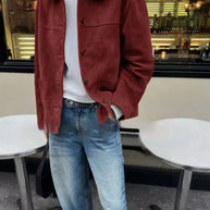 Vintage Wildleder Jaspis