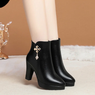 WW | Elegante Damen Stiefeletten Mit Rutschfester Sohle Und Komfort