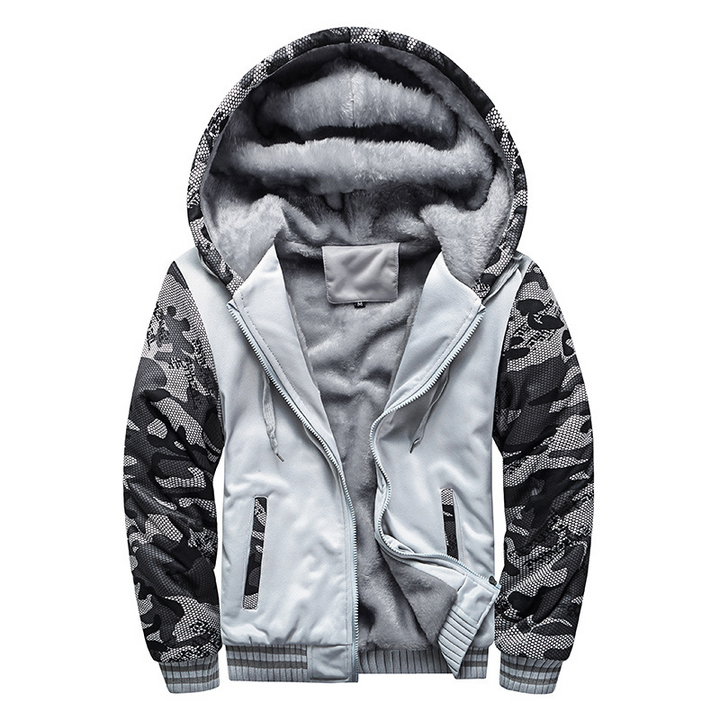 W&W Mode | Schützende Jacke mit Kapuze für Männer