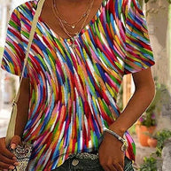 WW | Bunt Freizeit Top