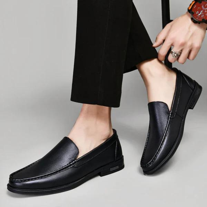 W&W Mode | Leder Loafer Zum Hineinschlüpfen