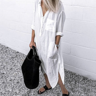 WW | stilvolles und bequemes langes Sommerkleid