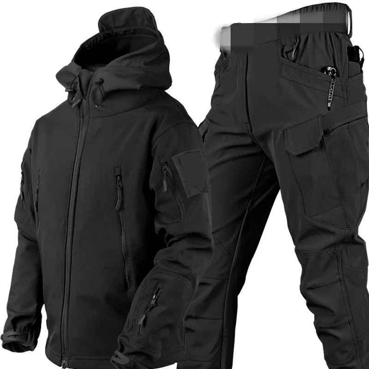 W&W Mode - Herren Softshell-Jacke - Winddicht, Atmungsaktiv, für Herbst und Winter