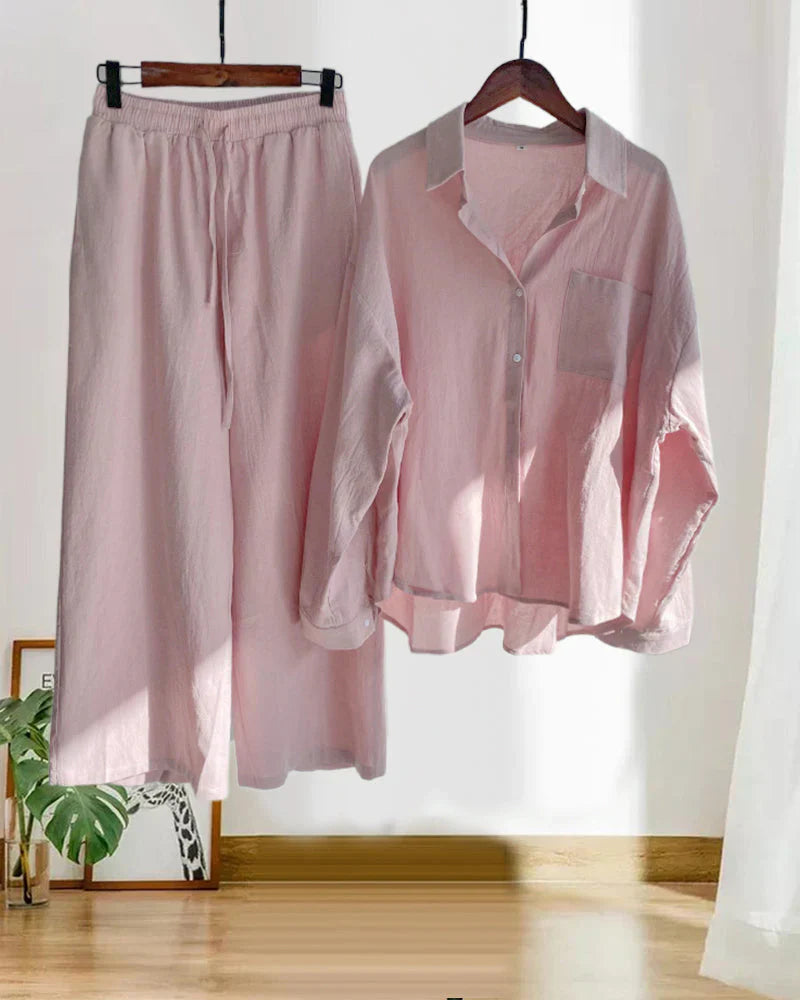 WW | Farbenfrohes Set mit Hemd und Hose