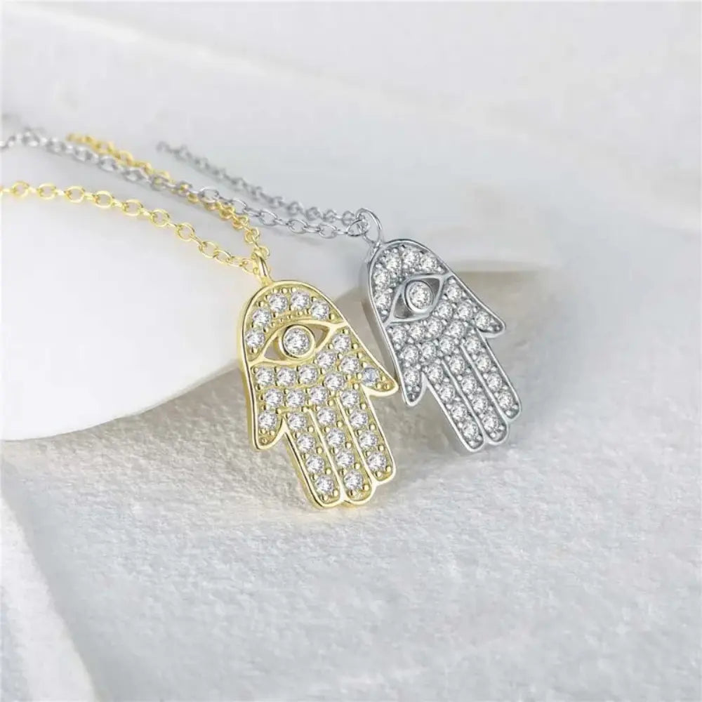 WW | Sterling Silber Ins Diamant Schutzanhänger Für Damen