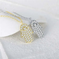 WW | Sterling Silber Ins Diamant Schutzanhänger Für Damen