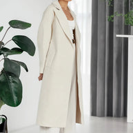 WW Trenchcoat | Stilvoller langer Damen-Trenchcoat im Oversize-Stil