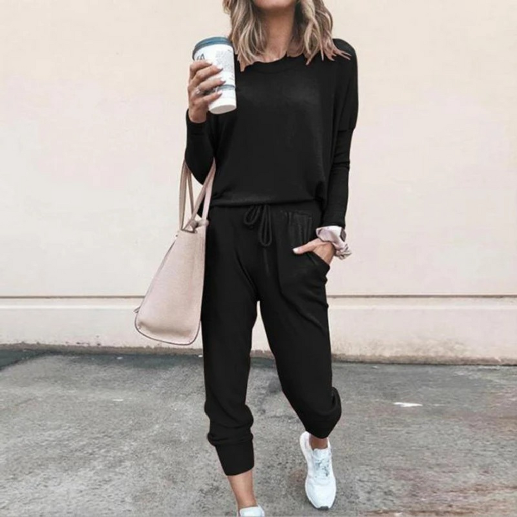 WW | Luxe Bequem Damen Loungewear Satz