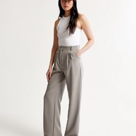 WW | Casual Hose mit Hoher Taille und Weitem Bein für Damen