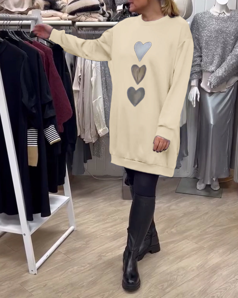 WW | Shift Herz Muster Lässig