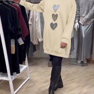 WW | Shift Herz Muster Lässig