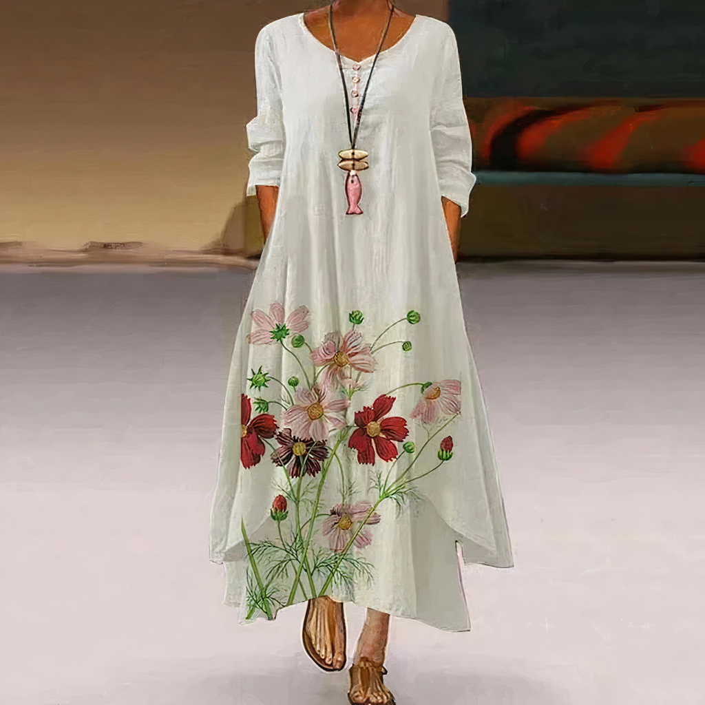 WW | Elegantes Baumwollkleid Modisch