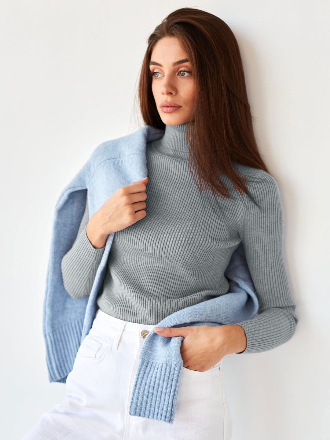 W&W Mode | Sophistizierter Winter Rollkragen Pullover