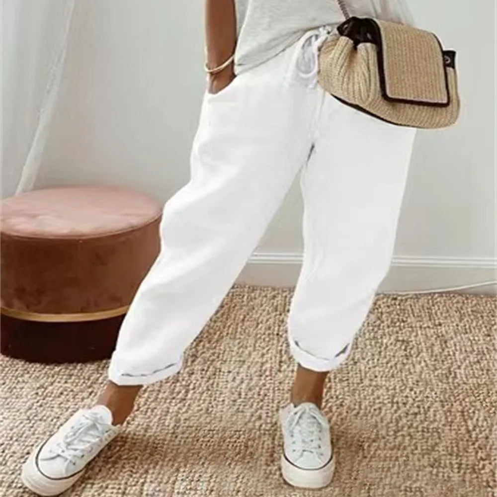 WW | Bequeme Hose aus Leinen