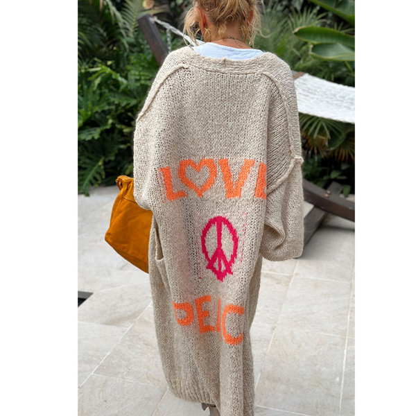 WOLFF peace strickjacke - Ibiza