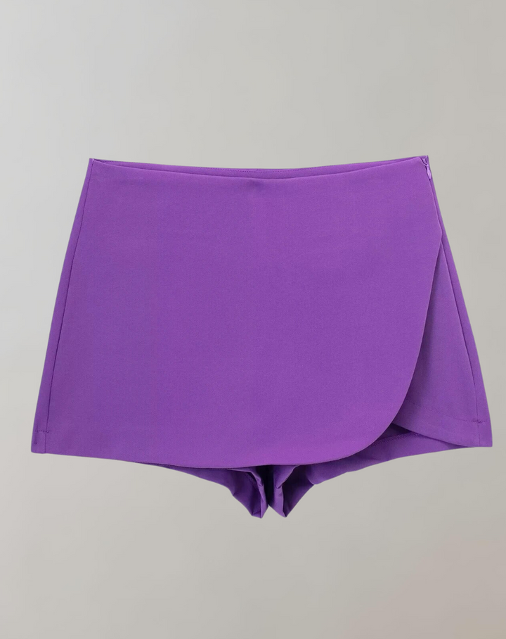 W&W Mode - Lässige asymmetrische Miniröcke Shorts