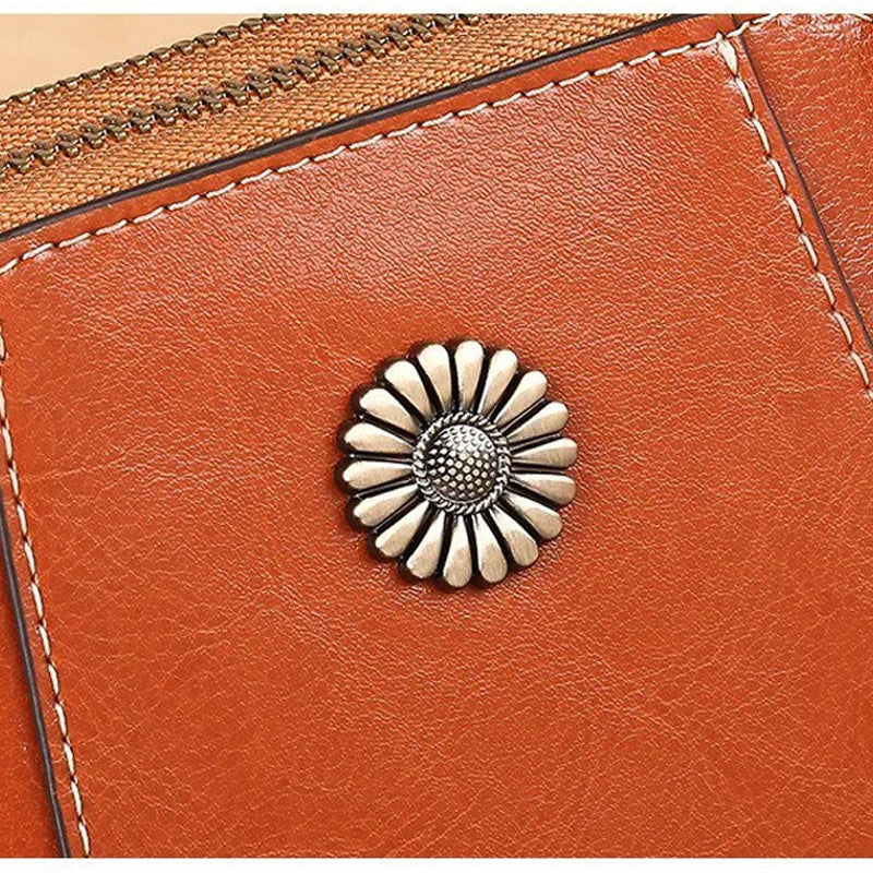 W&W Mode | Elegante Leder Umhängetasche