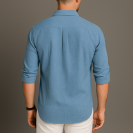 WW | Leinen Herrenpolo