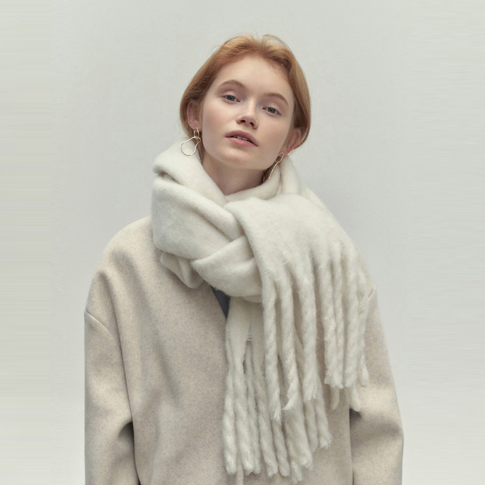 W&W Mode | Schal - luxuriöser weicher Damen Winterwrap