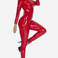 WW | Frau Vinyl Schwarz Glänzend Ultra Glamour