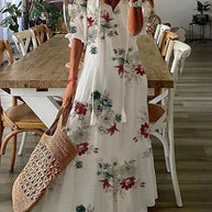 WW | Sommer Midi Kleid Mit Licht Design