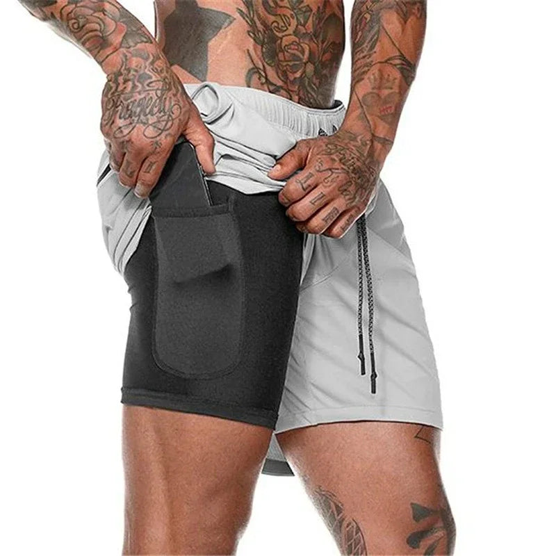 WW | 2 in 1 Sportshort Für Männer