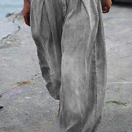WW | Bohemian Floral Gedruckte Übergroße Harem-Hose