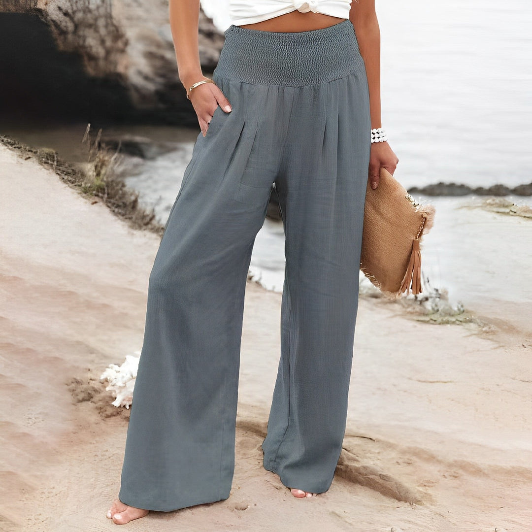 W&W Mode | Luxuriöse Weite Hose für Damen