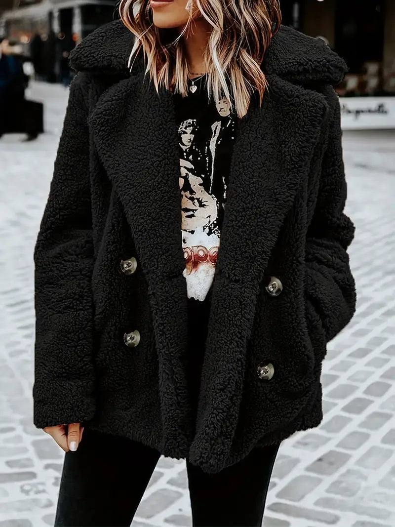 René | Luxus Teddyjacke für die kalte Saison