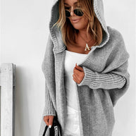 WW | Gestrickte Strickjacke Weste