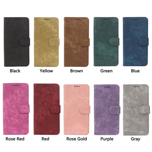 W&W | Apple kleine runde Schnalle Flip Handyhülle