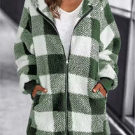 Lässiger Hoodie in Übergröße für Frauen