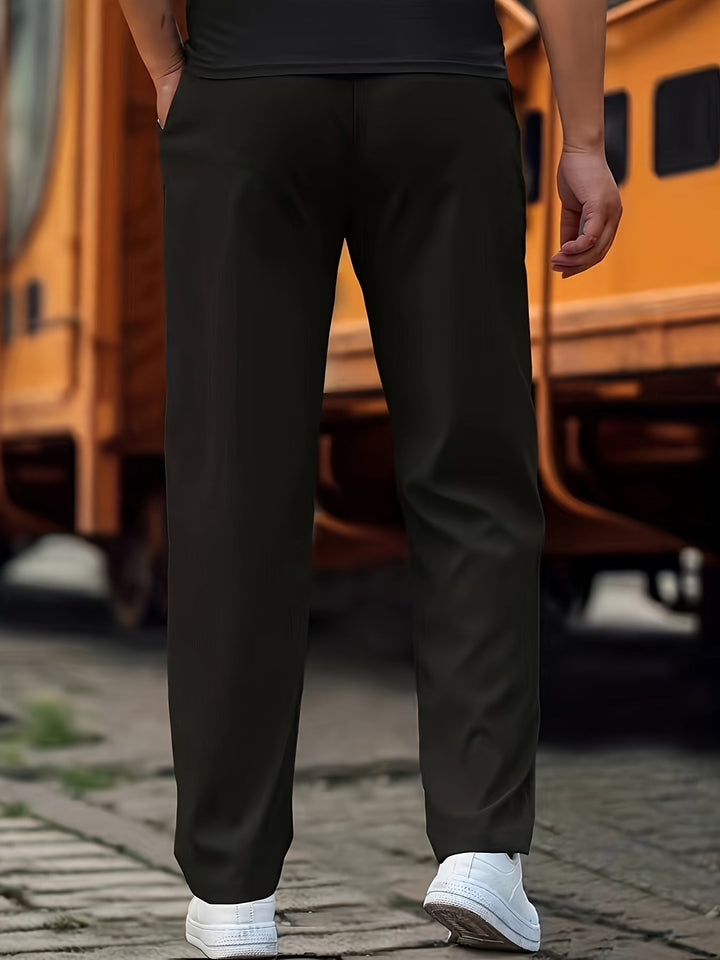 W&W Mode | Stilvolle Kordelzug Athletische Hosen Mit Taschen Für Herren